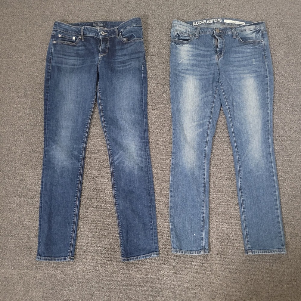 Lucky Brand DKNY Size 6/28 Jeans Lot of 2 Womens Skinny Boyfriend Blue Denim